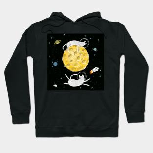 Cats in space. Hoodie